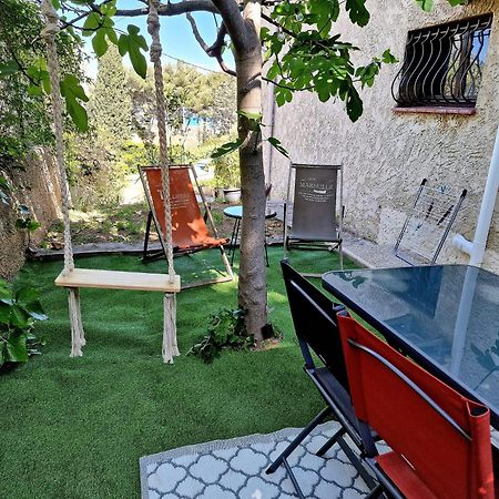 Studio Au Bas Des Cretes En Bas De Villa A La Ciotat Proche De La Mer Et De Marseille Exterior foto